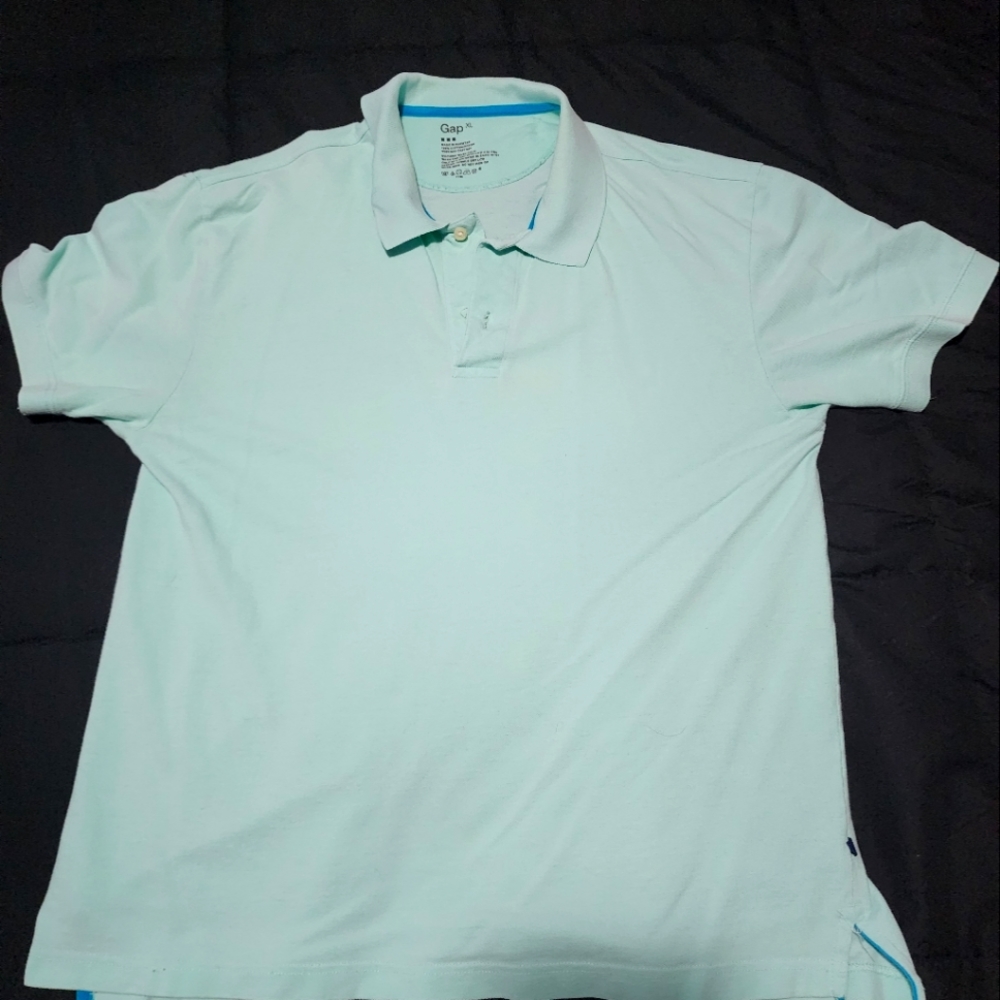 Gap polo shirt XL- light green